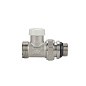 Клапан радиаторный VARMEGA VM10312 DN15x20 PN10 прямой настроечный G-1/2''х3/4'' еврокомус, с уплотнением штуцер купить в Волгограде | "Проконсим"