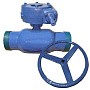 Краны стальные шаровые цельносварные КШ.Ц.П.Р DN 125 PN 25 приварные с редуктором Seagull купить в Волгограде | "Проконсим"