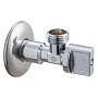 Краны латунные шаровые угловые MVI BV.464 DN 15-20 PN 10 штуцер бабочка купить в Волгограде | "Проконсим"
