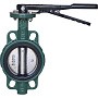 Затвор дисковый поворотный DN 250 PN 16 межфланцевый с диском из чугуна уплотнение-EPDM ручной GALA Тип.2302H-L