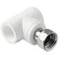 Тройник комбинированный ПП 20-3/4'' PN 25 с накидной гайкой белый Pro Aqua PA29110 купить в Волгограде | "Проконсим"