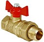 Краны латунные шаровые 11Б27фт1М DN 15-32 PN 40 бабочка-американка Valfex.230 Standart ГОСТ Р 59553 купить в Волгограде | "Проконсим"