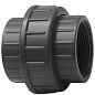 Муфта разборная НПВХ DN 50-1 1/2" PN 16 клеевая с внутренней резьбой черная Aquaviva BOG50120 купить в Волгограде | "Проконсим"