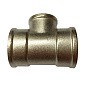 Тройник латунный никелированный DN 20-15-20 PN 40 муфта-муфта-муфта переходный купить в Волгограде | «Проконсим»