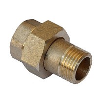 Американки латунные DN 15-50 PN 40 муфта-штуцер прямые купить в Волгограде | "Проконсим"