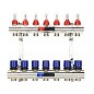 Коллекторная группа из латуни DN 25-7 вых. G-3/4'' евроконус, с расходомерами, без дренажного крана и воздухоотводчика VARMEGA VM15407 купить в Волгограде | "Проконсим"