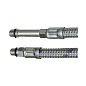 Гибкая подводка для смесителя с оплеткой из нержавеющей стали М10х1-G1/2 40см (2шт.) купить в Волгограде | "Проконсим"