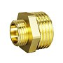 Ниппель латунный DN 20-15 PN 40 штуцер-штуцер переходный LD Pride купить в Волгограде | «Проконсим»
