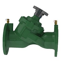 Клапаны балансировочные DN 32-600 PN 16 фланцевые с измерительными ниппелями GALA Тип. 1216H купить в Волгограде | "Проконсим"
