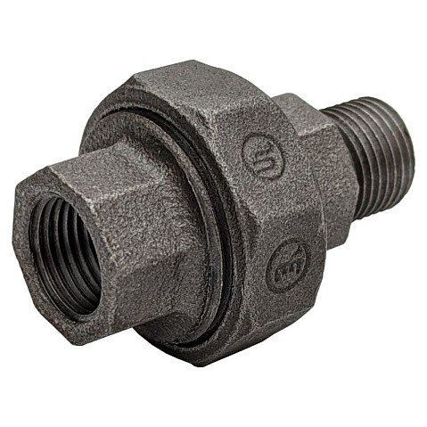 Американки чугунные DN 15-50 PN 16 муфта-штуцер с плоской прокладкой Fittex Plus купить в Волгограде | "Проконсим"