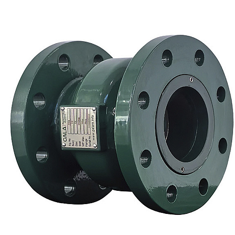Клапан обратный осевой DN250 PN16  корпус-чугун, прижимное кольцо-нержавеющая сталь, фланцевый до 80гр. GALA Тип.5104 купить в Волгограде | "Проконсим"