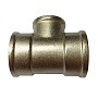 Тройники латунные никелированные DN 20-25 PN 40 муфта-муфта-муфта переходные купить в Волгограде | "Проконсим"