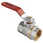 Кран латунный шаровой MVI AquaHit BV.311.04 DN 25 PN 25 рычаг муфта-муфта полнопроходной никелированный купить в Волгограде | "Проконсим"