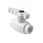 Кран шаровой ПП 20 PN 25 полный проход белый Pro Aqua PA40008 купить в Волгограде | "Проконсим"