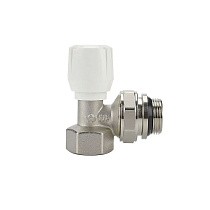 Вентили радиаторные ручные DN 20 PN 10 угловые 3/4'' с уплотнением муфта-штуцер VARMEGA купить в Волгограде | "Проконсим"