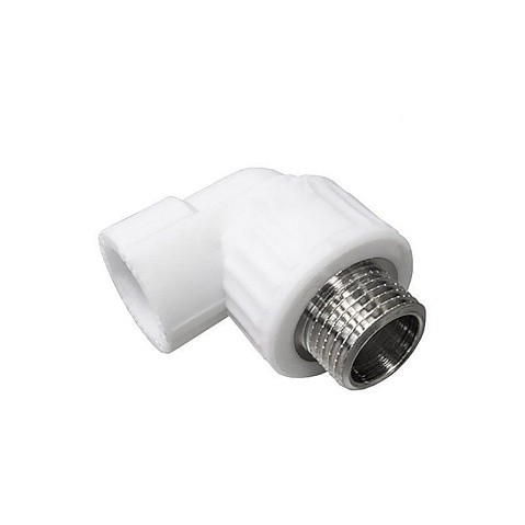Угольник ПП 20-1/2'' PN 25 белый VALFEX Pro купить в Волгограде | "Проконсим"