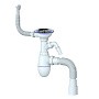 Сифон для мойки Unicorn В436V, 40х50 гибкий отвод, 3 1/2'' х40 с отводом для стиральной машины, круглый перелив купить в Волгограде | "Проконсим"