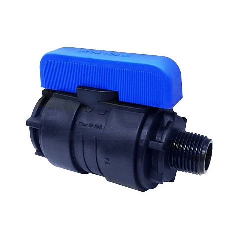 Кран шаровой компрессионный Valfex DN-36 PN-16 G-1 1/2''x1 1/2'' ВР-НР купить в Волгограде | "Проконсим"