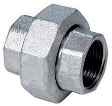 Американки чугунные DN 15-25 PN 16 оцинкованные прямые муфта-муфта купить в Волгограде | "Проконсим"