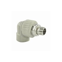 Угольник для радиатора VALFEX 25 PN 25 G-1/2'' американка-НР серый купить в Волгограде | "Проконсим"
