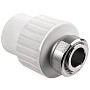 Муфта комбинированная ПП 25-3/4'' PN 25 с накидной гайкой белая РТП 10699 купить в Волгограде | "Проконсим"