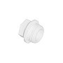 Заглушка резьбовая ПП  1/2'' PN 25 белая VALFEX Pro