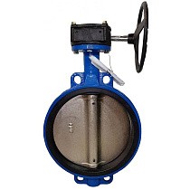 Затворы чугунные дисковые DN 150-800 PN 16 межфланцевые с чугунным диском с редуктором СибЗТА 32ч501р купить в Волгограде | "Проконсим"