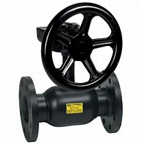 Краны стальные шаровые цельносварные DN 125-300 PN 16 фланцевые ISO с редуктором Broen Ballomax купить в Волгограде | "Проконсим"