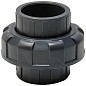 Муфта разборная НПВХ DN 50 PN 16 клеевая уплотнение EPDM черная Aquaviva BOD0500 купить в Волгограде | "Проконсим"