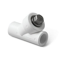 Фильтры сетчатые ПП 45гр. DN 20-40 PN 25 муфта-муфта белые Pro Aqua купить в Волгограде | "Проконсим"