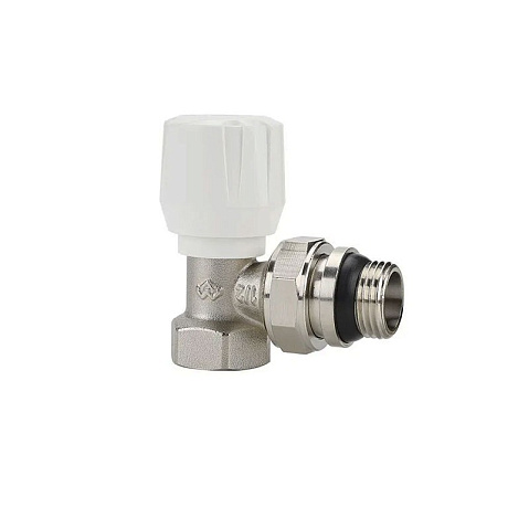 Клапан радиаторный VARMEGA VM10011 DN15 PN10 угловой G-1/2'' с уплотнением муфта-штуцер купить в Волгограде | "Проконсим"