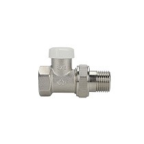 Клапан радиат. настроечный DN 15x20 PN 10 прямые евроконус 1/2х3/4'' под шестигранник c наружной резьбой VARMEGA купить в Волгограде | "Проконсим"