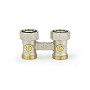 Узелы нижнего подключения VARMEGA VM141 DN20 прямой двухтрубный 3/4''x3/4'' евроконус муфта-штуцер купить в Волгограде | "Проконсим"