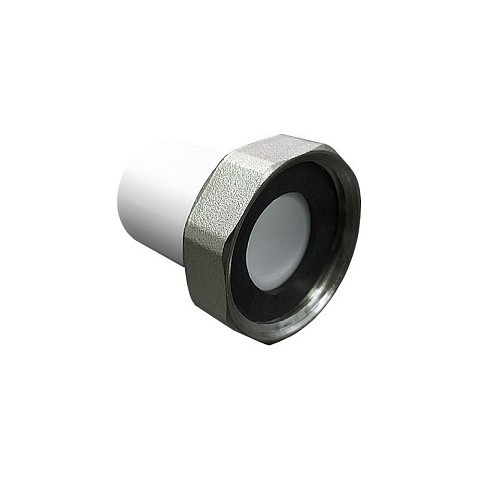 Штуцер с накидной гайкой VALFEX 32 PN 25 G-1 1/4'' белый купить в Волгограде | "Проконсим"