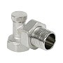 Клапан для радиаторов VALFEX VF.019.N.04, PN-10, угловой, настроечный G-1/2" ВР-НР купить в Волгограде | "Проконсим"