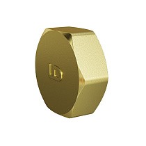 Заглушки латунные DN 15-50 PN 40 муфтовая LD Pride купить в Волгограде | "Проконсим"