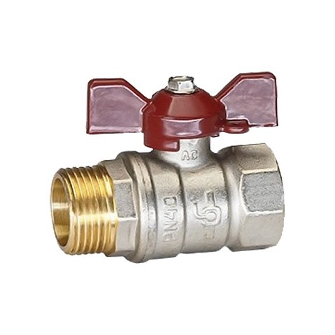 Краны латунные шаровые DN 15-32 PN 25-40 никелированные бабочка муфта-штуцер Temper серия 88 ГОСТ Р 59553 купить в Волгограде | "Проконсим" Краны латунные шаровые DN 15-32 PN 25-40 никелированные бабочка муфта-штуцер Temper серия 88 ГОСТ Р 59553 купить в Волгограде | "Проконсим"