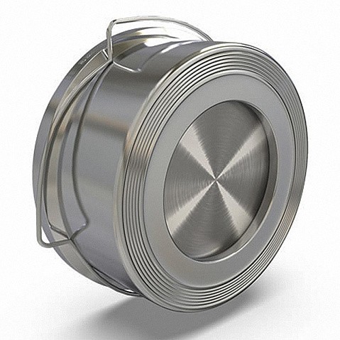 Клапан обратный тарельчатый из нержавеющей стали DN 80 PN 40 межфланцевый до 200гр. FAF 2372080 купить в Волгограде | "Проконсим"