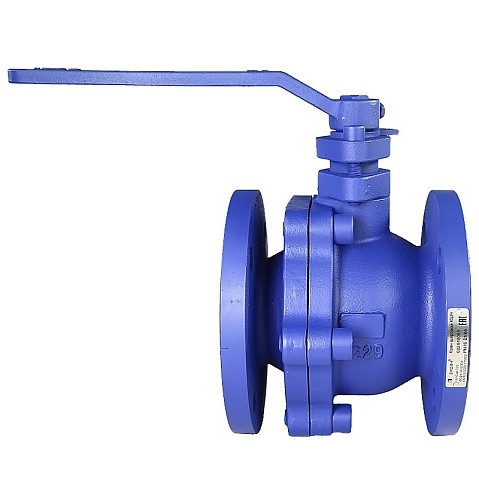 Кран шаровой полнопроходной DN 200 PN 16 чугунный фланцевый 400мм уплотнение PTFE с рукояткой РИДАН 082X4811R купить в Волгограде | "Проконсим"