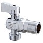 Кран латунный шаровой угловой MVI BV.463 DN 15-15 PN 10 штуцер бабочка купить в Волгограде | "Проконсим"