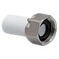 Штуцер для водосчетчика ПП 20-3/4'' PN 25 с накидной гайкой белый РТП 10852 купить в Волгограде | "Проконсим"