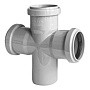 Крестовина ПП для канализации прямой 87,5гр. 50- 50- 50 Valfex купить в Волгограде | "Проконсим"