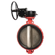 Затворы поворотные дисковые DN 300-600 PN 16 межфланцевые с чугунным диском с редуктором Рашворк 200 купить в Волгограде | "Проконсим"