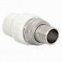 Муфта для радиатора ПП 20-1/2'' PN 25 с американкой белая РТП 14630 купить в Волгограде | "Проконсим"