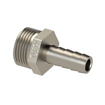 Штуцер никелированный DN 20 PN 40 НР3/4'' с ершом под шланг d20мм прямой купить в Волгограде | "Проконсим"
