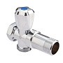 Вентиль латунный проходной MVI BV.460 DN 15 +отверстие 20 PN 10 удлиненный хромированный муфта-штуцер маховик купить в Волгограде | "Проконсим"