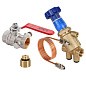 Комплект автоматической балансировки MVI BLN.DP3.05, DN 20 PN 25 (Регулятор перепада давления BL.510 +кран шаровой с дренажем и воздухоотводчиком BV.630 +переходник BL.901.02) купить в Волгограде | "Проконсим"