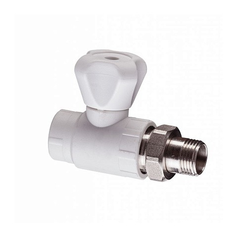 Кран шаровой для радиатора прямой VALFEX 25 PN 25 G-1/2'' купить в Волгограде | "Проконсим"