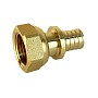 Муфта латунная для PEX труб 16-1/2'' PN 16 S-2,2мм переходная  с накидной гайкой Valfex VF.422.AF купить в Волгограде | "Проконсим"