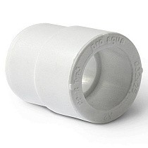 Муфты переходные ПП DN 25-125 PN 25 штуцер-муфта белые Pro Aqua купить в Волгограде | "Проконсим"